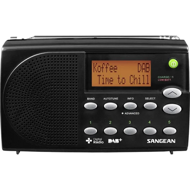 sangean-dpr-65-basic-radio-portatile-dab-fm-nero image 1