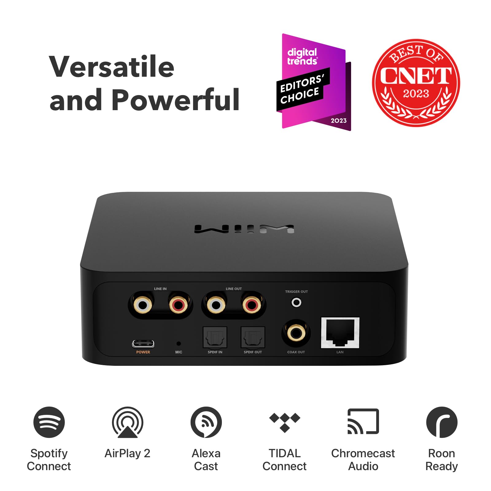 wiim-pro-ricevitore-airplay-2-multiroom-hi-res-con-telecomando-vocale image 2