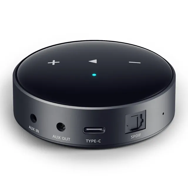 wiim-mini-streamer-musicale-per-stereo-con-airplay-2-e-audio-hi-res image 1