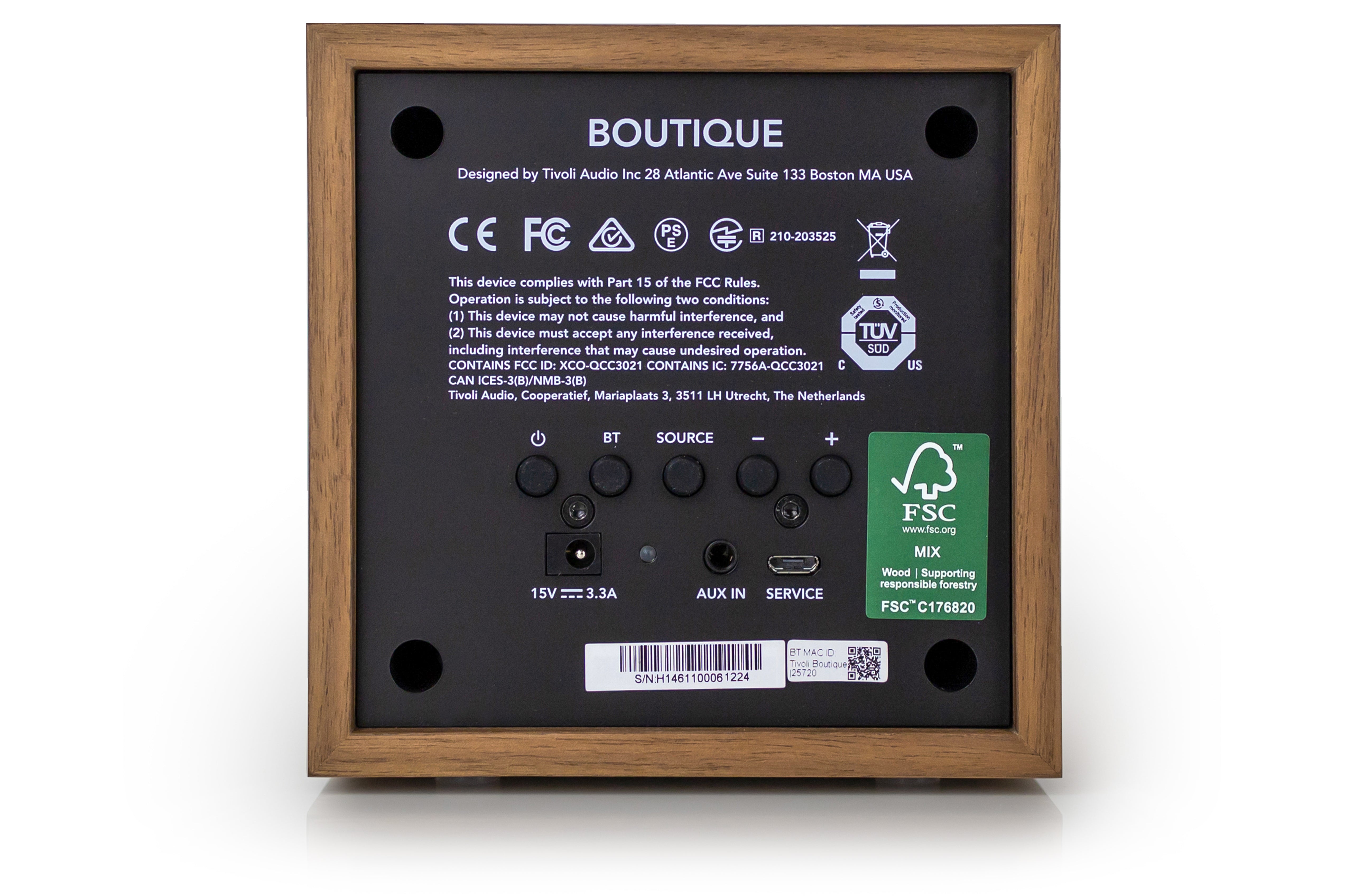 tivoli-audio-boutique-altoparlante-wireless-bluetooth-con-usb image 8