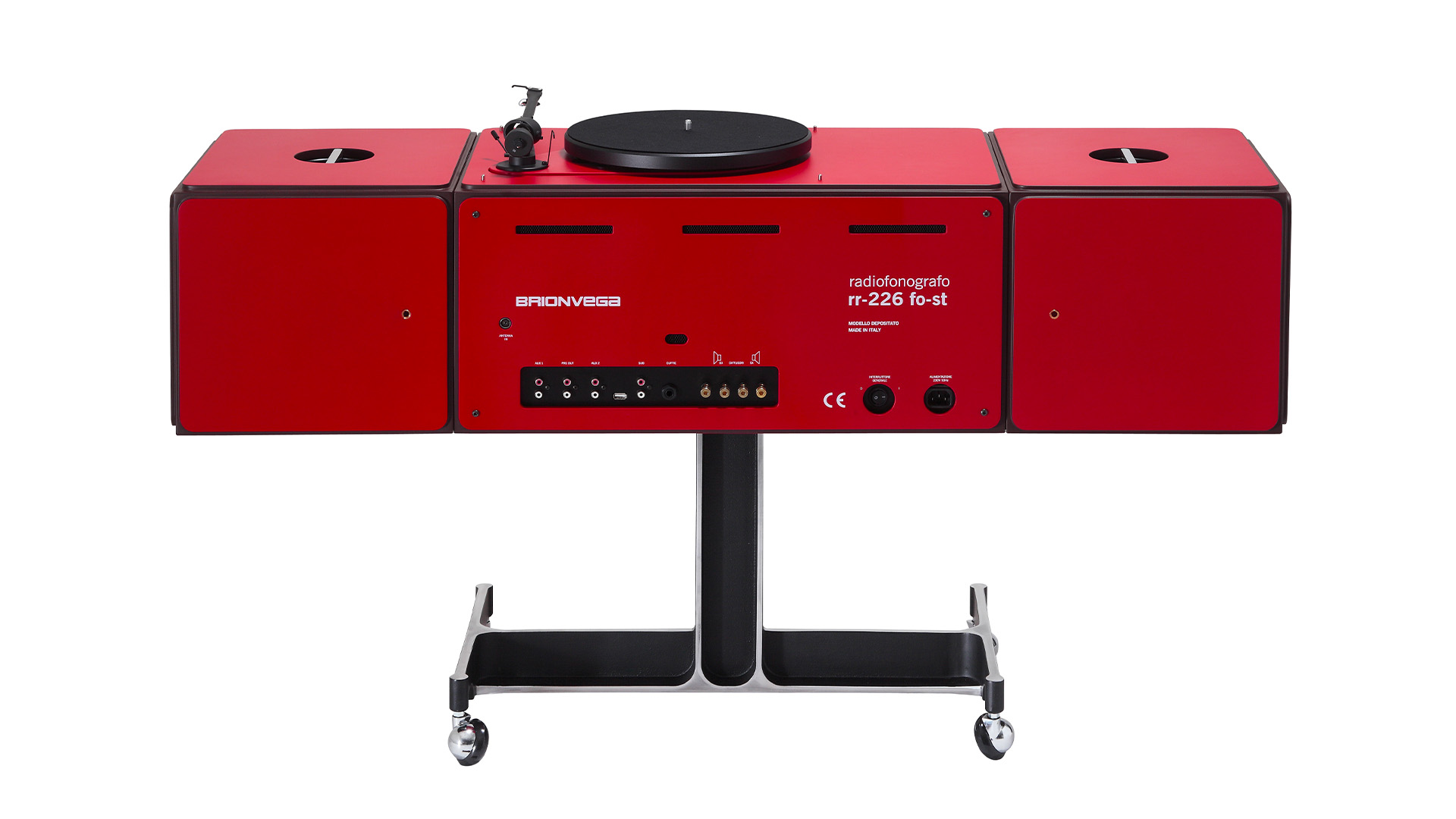 brionvega-radiofonografo-rosso image 2