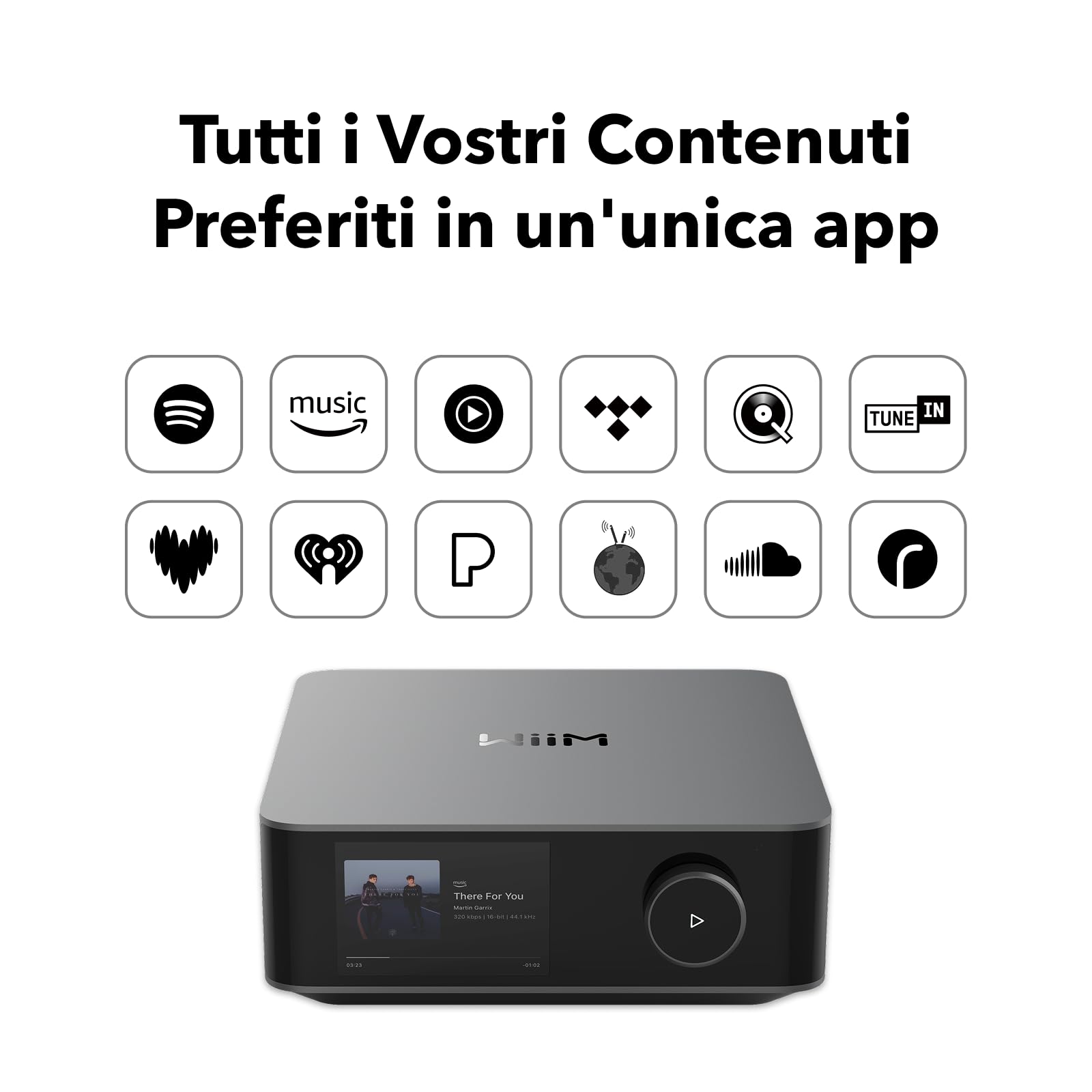 wiim-amp-ultra-amplificatore-stereo-streaming-hdmi-arc-grigio image 7