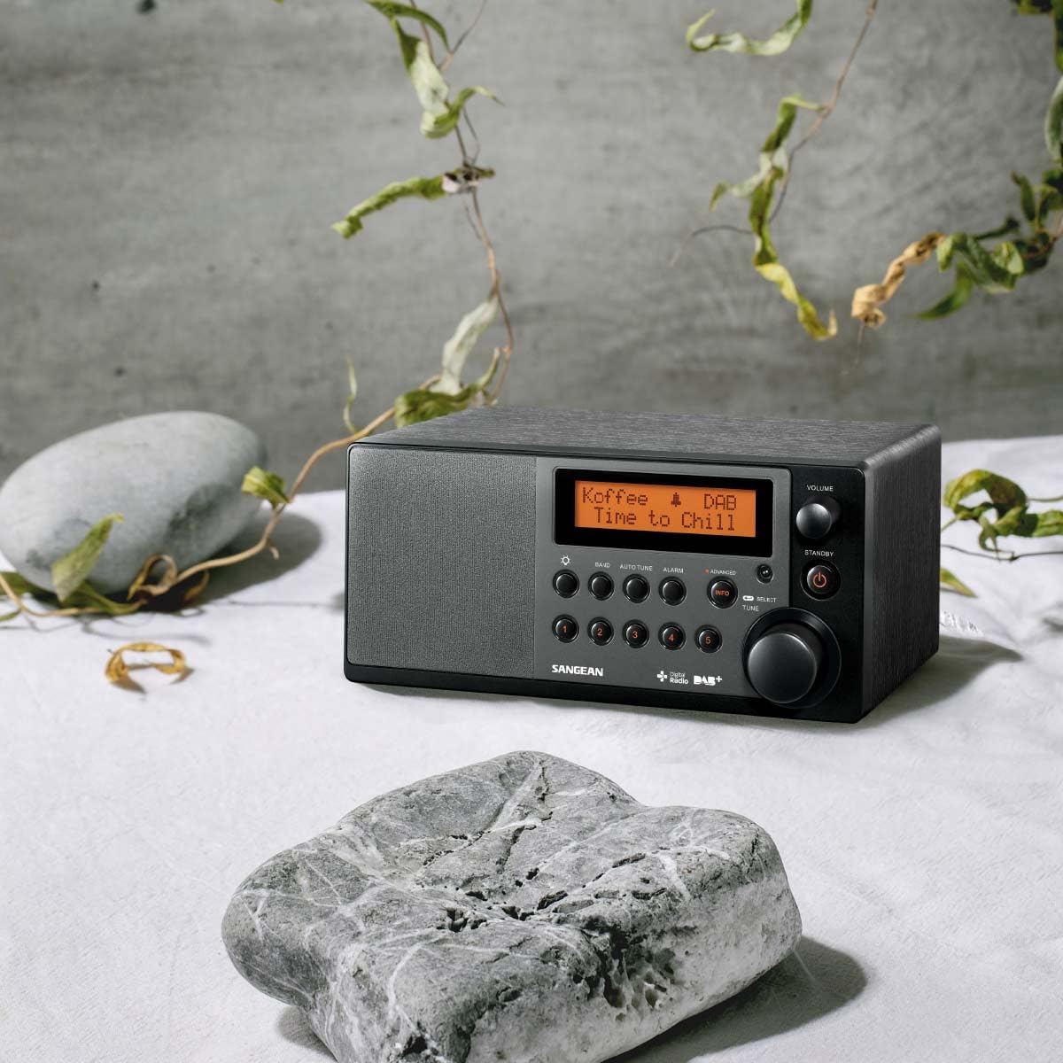 sangean-ddr-31-plus-radio-digitale-dab-fm-da-tavolo-nera image 2