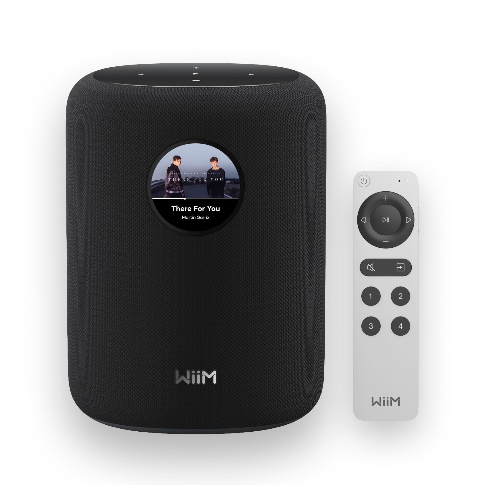 wiim-sound-smart-speaker-hi-res-wifi-con-touchscreen-nero image 1