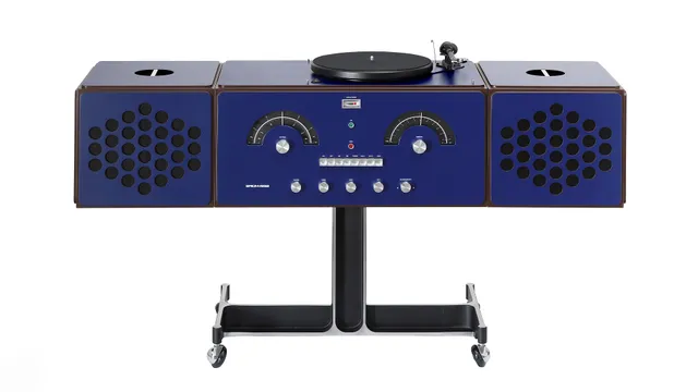 brionvega-radiofonografo-blu-radio-giradischi image 1