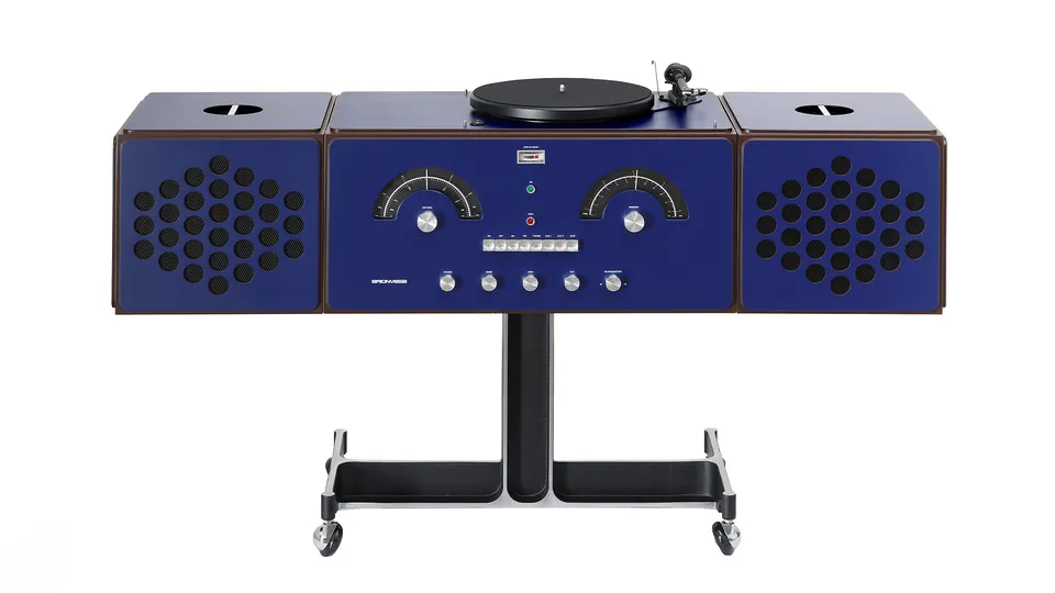 brionvega-radiofonografo-blu-radio-giradischi image 1