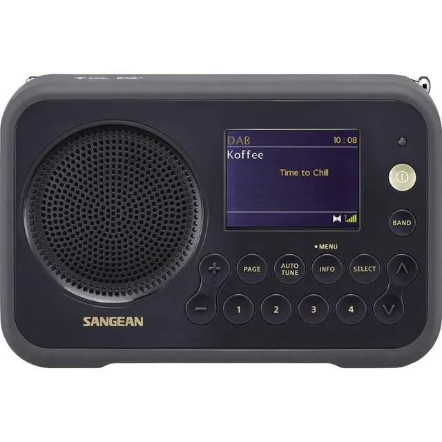 sangean-dpr-76-radio-portatile-dab-fm-ricaricabile-nera image 1