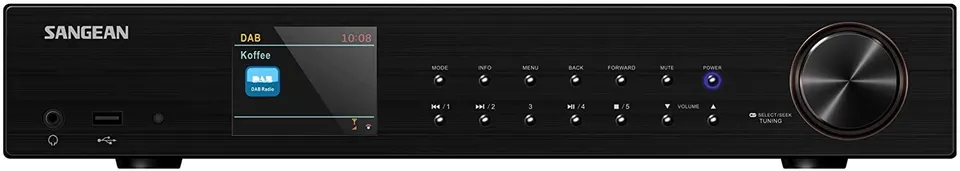 sangean-wft-3-radio-internet-wi-fi-dab-fm-con-telecomando-nera image 1
