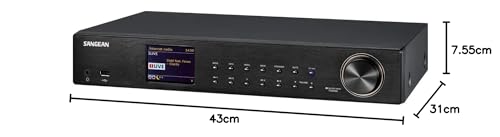 sangean-wft-3-radio-internet-wi-fi-dab-fm-con-telecomando-nera image 5