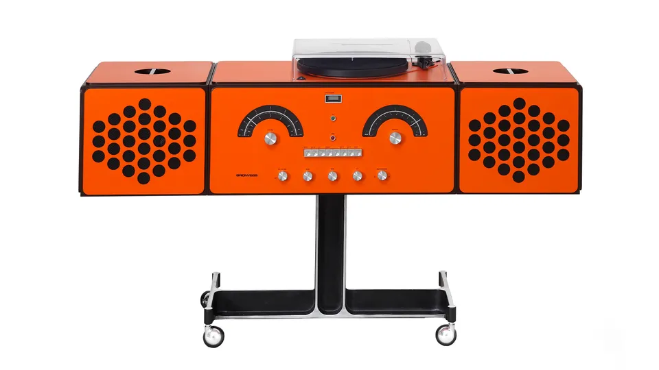 brionvega-radiofonografo-arancio image 1