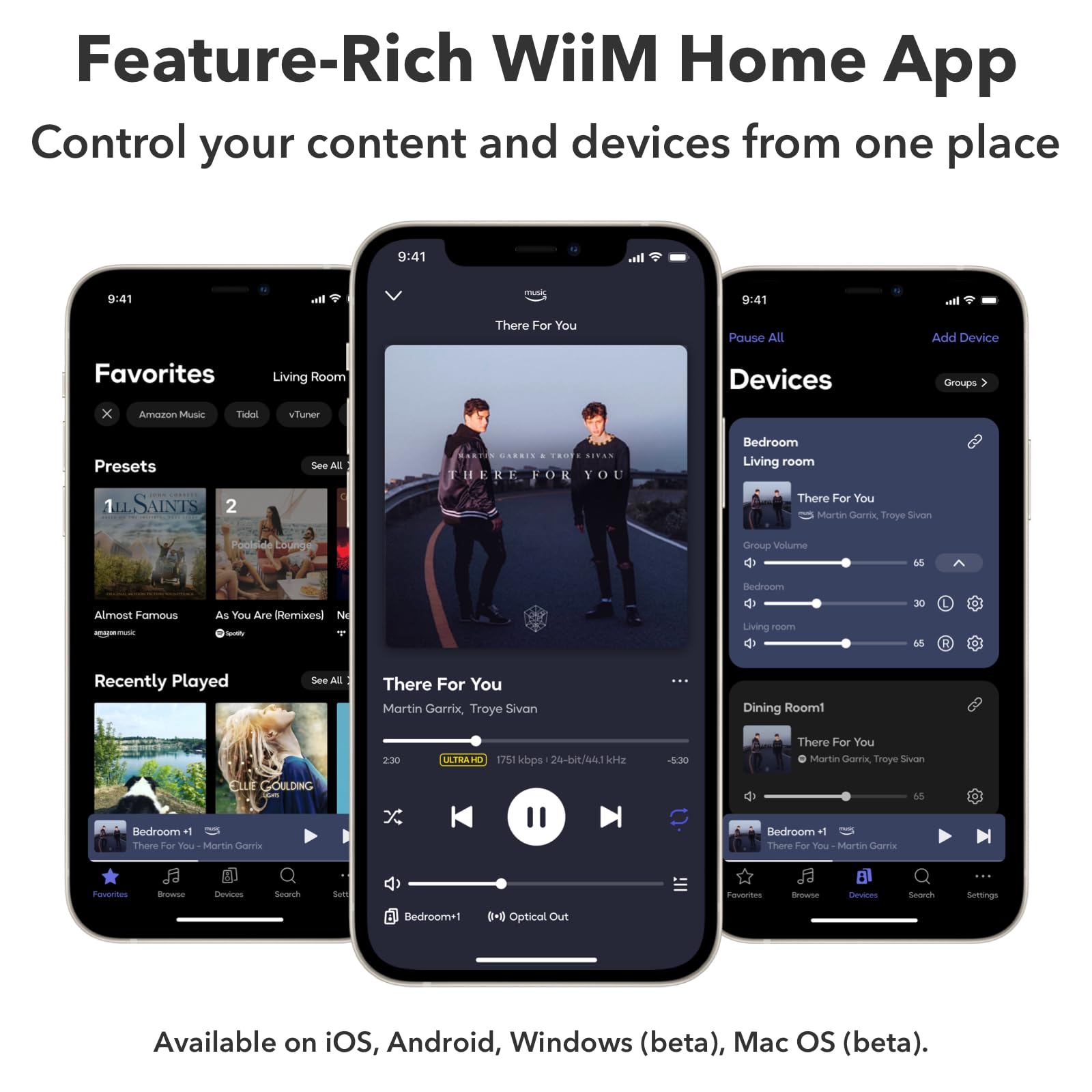 wiim-pro-ricevitore-airplay-2-multiroom-hi-res-con-telecomando-vocale image 5