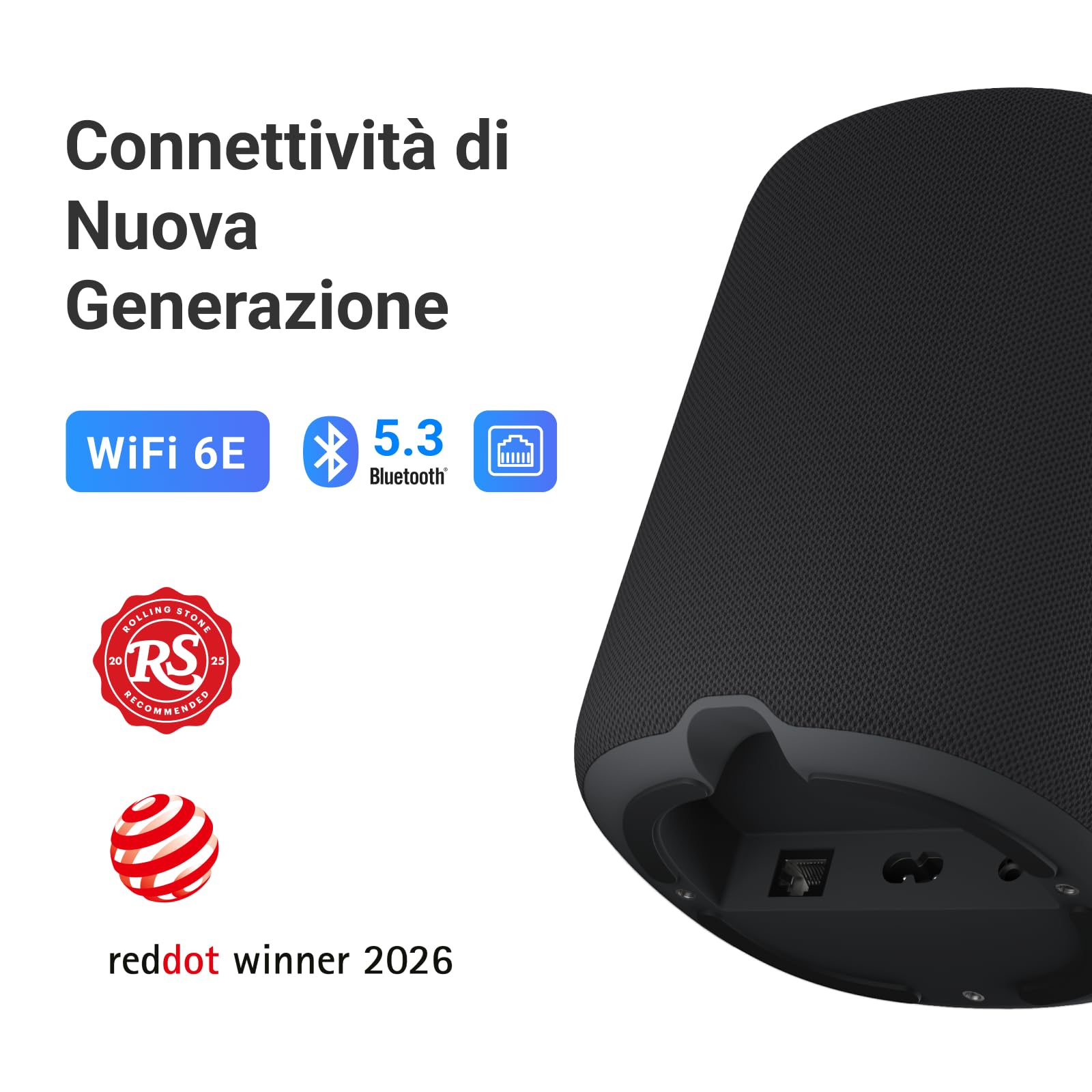 wiim-sound-smart-speaker-hi-res-wifi-con-touchscreen-nero image 8