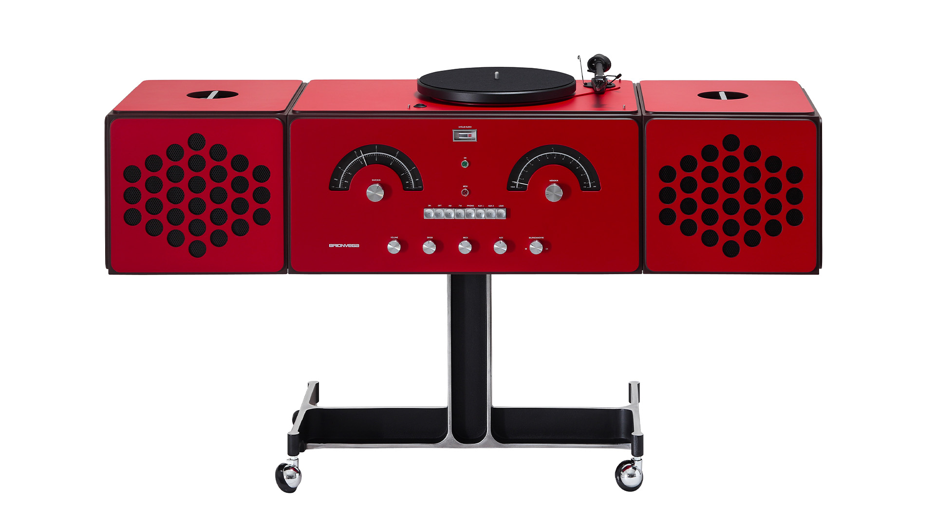 brionvega-radiofonografo-rosso image 1