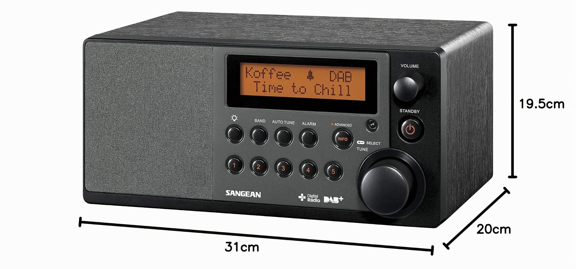 sangean-ddr-31-plus-radio-digitale-dab-fm-da-tavolo-nera image 3