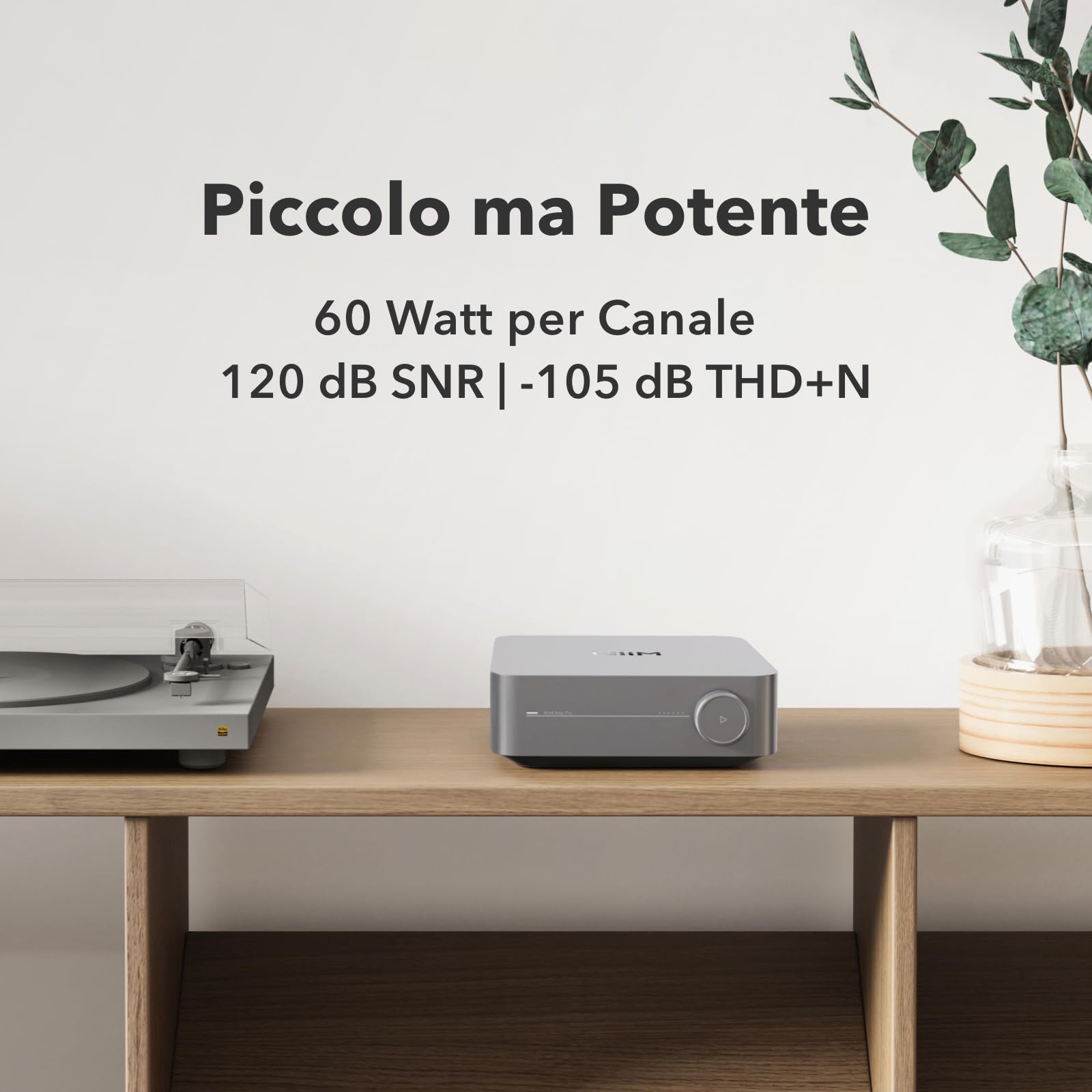 wiim-amp-pro-amplificatore-streaming-60w-per-tv-e-diffusori-passivi image 3