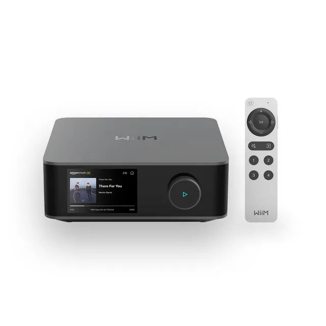 wiim-amp-ultra-amplificatore-stereo-streaming-hdmi-arc-grigio image 1