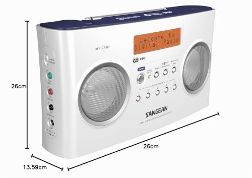 sangean-dpr-26-bt-radio-portatile-dab-fm-bluetooth-bianca image 6